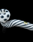 "Ivory Locks" Bone White Sitting Sherlock Glass Pipe