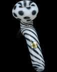 "Ivory Locks" Bone White Sitting Sherlock Glass Pipe