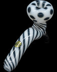 "Ivory Locks" Bone White Sitting Sherlock Glass Pipe