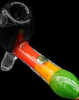 "Sattdown Rasta" Sherlock Glass Pipe