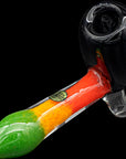 "Sattdown Rasta" Sherlock Glass Pipe