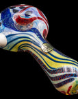"Pancake" Dichroic Color-Changing Spoon Glass Pipe