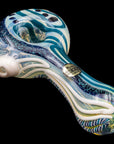 "Pancake" Dichroic Color-Changing Spoon Glass Pipe