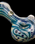 "Pancake" Dichroic Color-Changing Spoon Glass Pipe