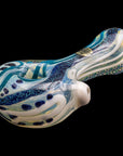 "Pancake" Dichroic Color-Changing Spoon Glass Pipe