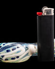 "Pancake" Dichroic Color-Changing Spoon Glass Pipe