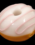 "Frosted Donut" Glass Pipe