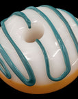"Frosted Donut" Glass Pipe