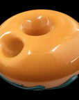 "Frosted Donut" Glass Pipe