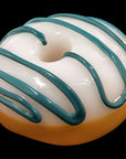 "Frosted Donut" Glass Pipe