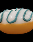 "Frosted Donut" Glass Pipe