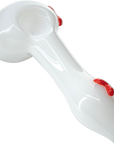 "Drooping Hearts" Solid White Drooper Spoon