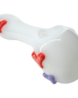 "Drooping Hearts" Solid White Drooper Spoon