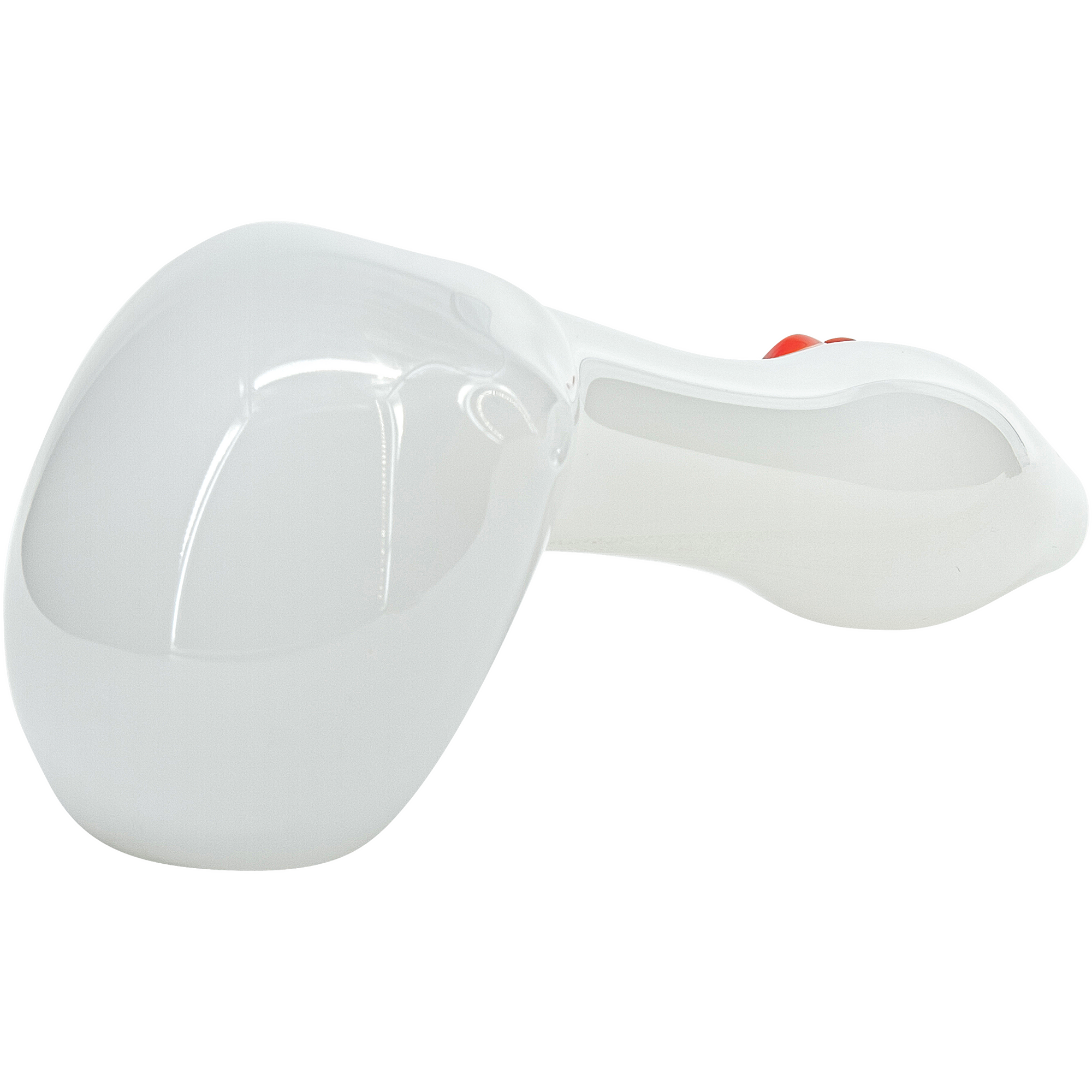 "Drooping Hearts" Solid White Drooper Spoon