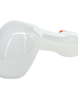 "Drooping Hearts" Solid White Drooper Spoon