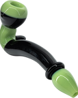 "Alien Locks" Green n Black Sherlock Pipe