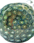 The "Abyss" Oil-Drop Honeycomb Head Glass Spoon Pipes