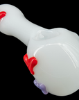 "Drooping Hearts" Solid White Drooper Spoon