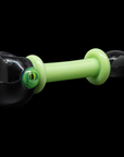 "Ray Gun" Green Slime Glass Spoon