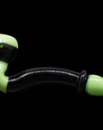 "Alien Locks" Green n Black Sherlock Pipe
