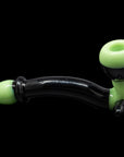 "Alien Locks" Green n Black Sherlock Pipe