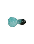 Dual-Tone Glass Spoon Pipe W/ Marble Feet