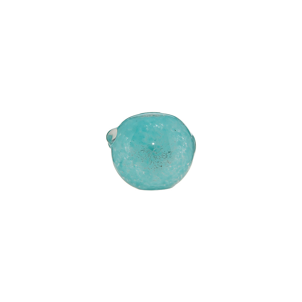 Dual-Tone Glass Spoon Pipe W/ Marble Feet