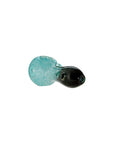 Dual-Tone Glass Spoon Pipe W/ Marble Feet