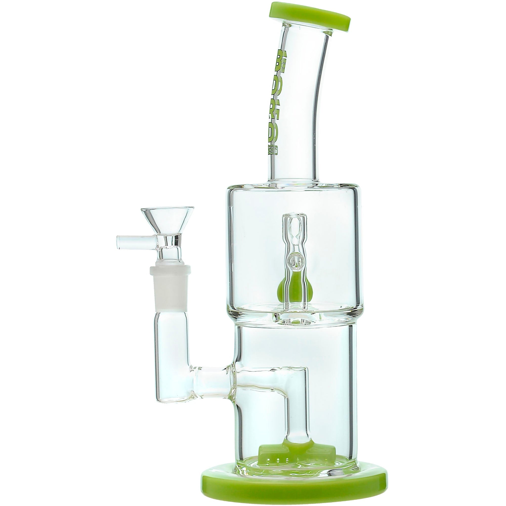 Double Hex Dab Rig / Water Pipe With Double-Layer Perc