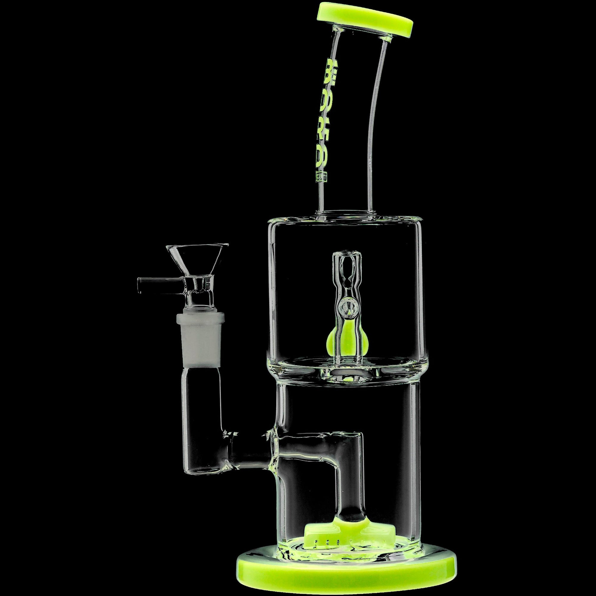 Borotech 14'' Double Inline Perc Hex Dab Rig