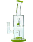 Borotech 14'' Double Inline Perc Hex Dab Rig