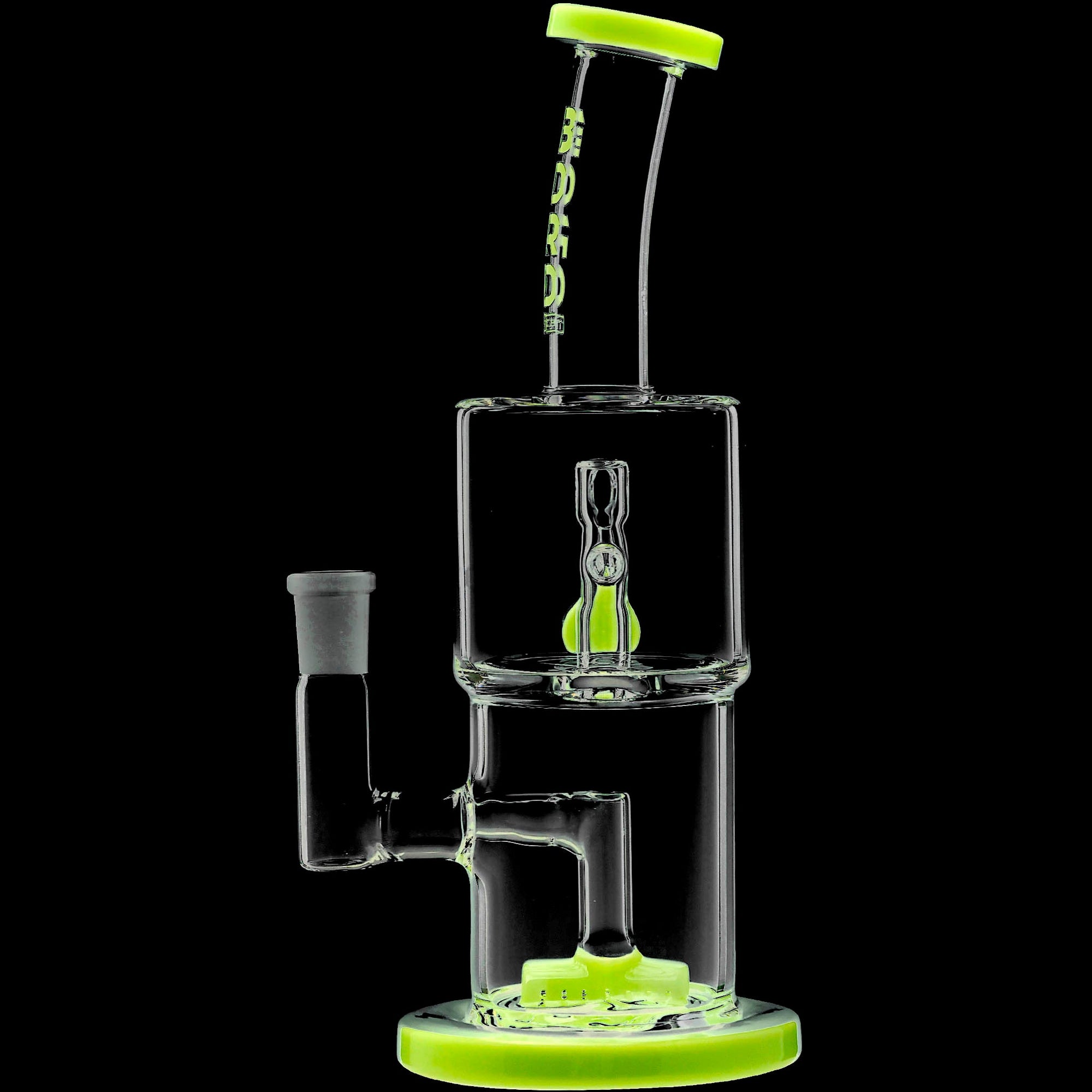Borotech 14'' Double Inline Perc Hex Dab Rig