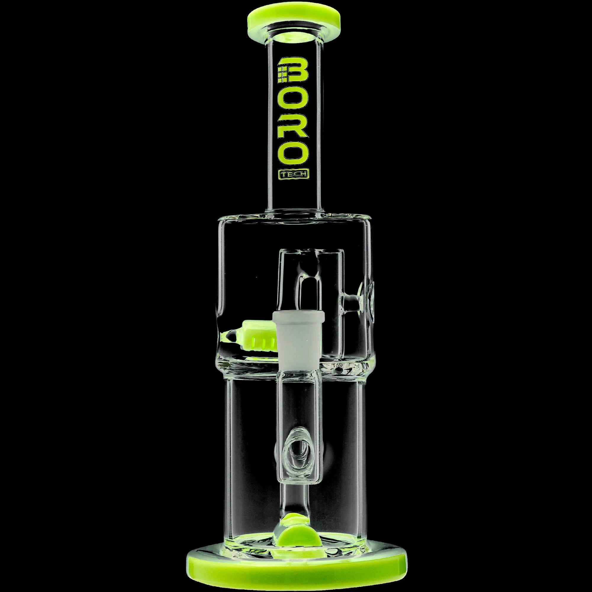 Borotech 14'' Double Inline Perc Hex Dab Rig