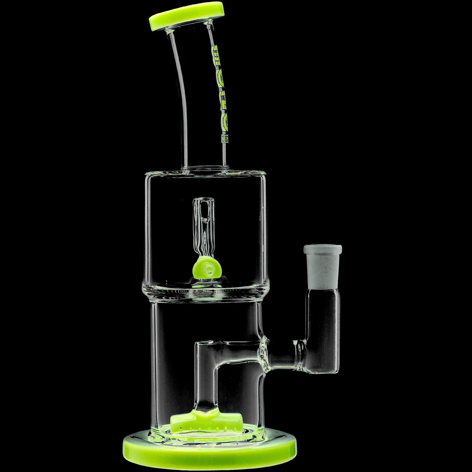 Borotech 14'' Double Inline Perc Hex Dab Rig