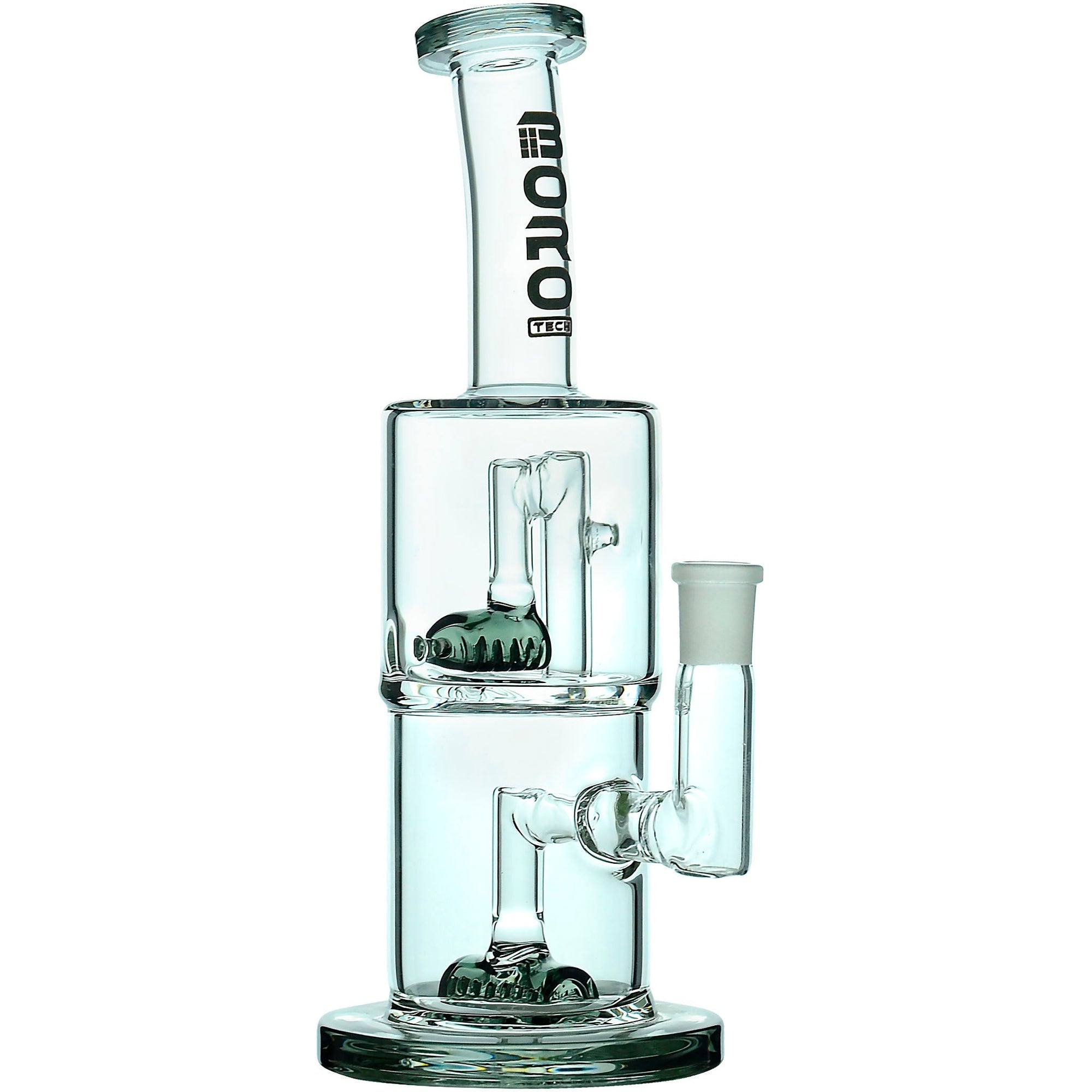 Borotech 14'' Double Inline Perc Hex Dab Rig
