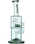 Borotech 14'' Double Inline Perc Hex Dab Rig