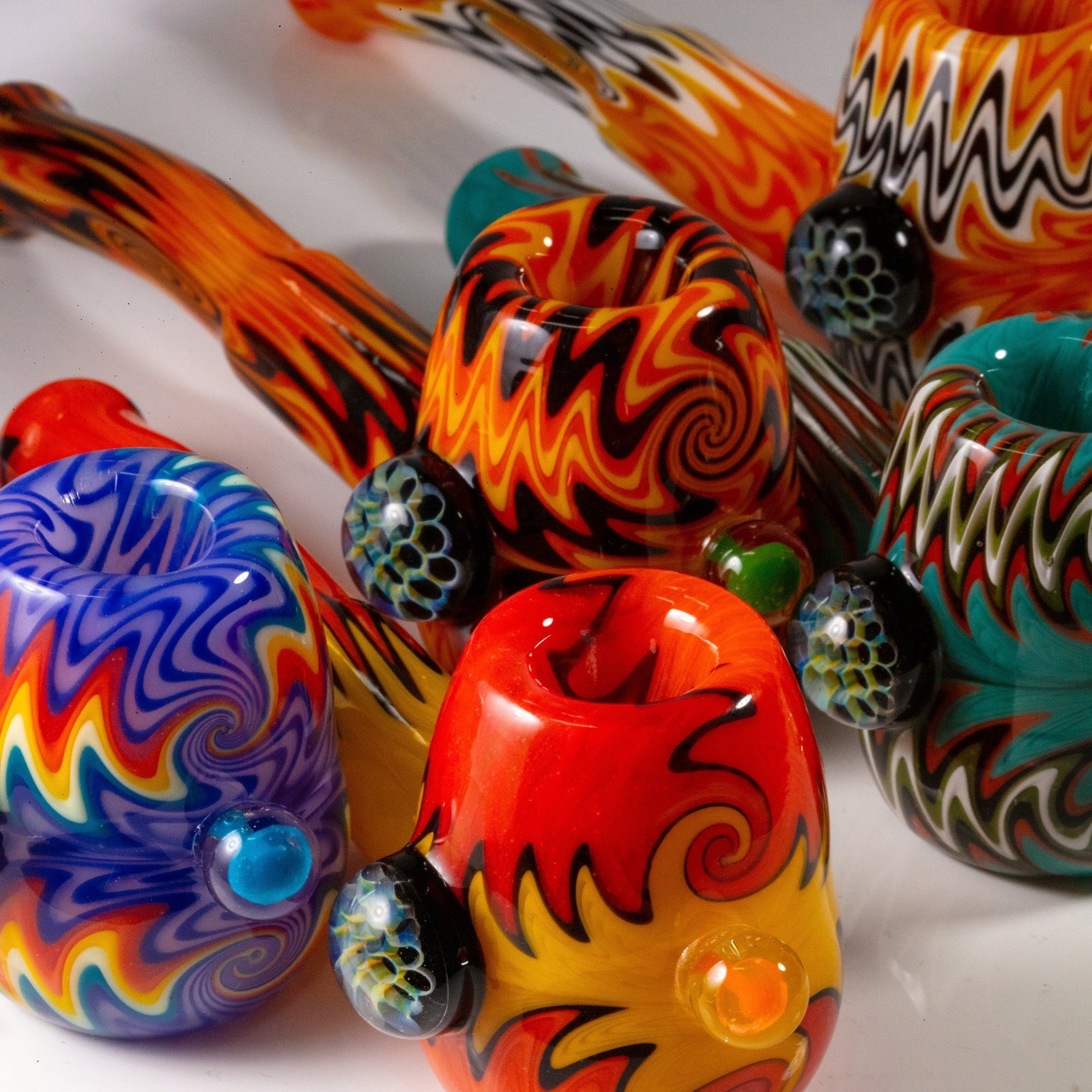 Headdy Old School Sherlock w/ Marbles (Various Colors)