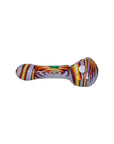 Extended Wigwag Spoon Pipe W/ Bear Emblem