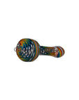 Extended Wigwag Spoon Pipe W/ Bear Emblem