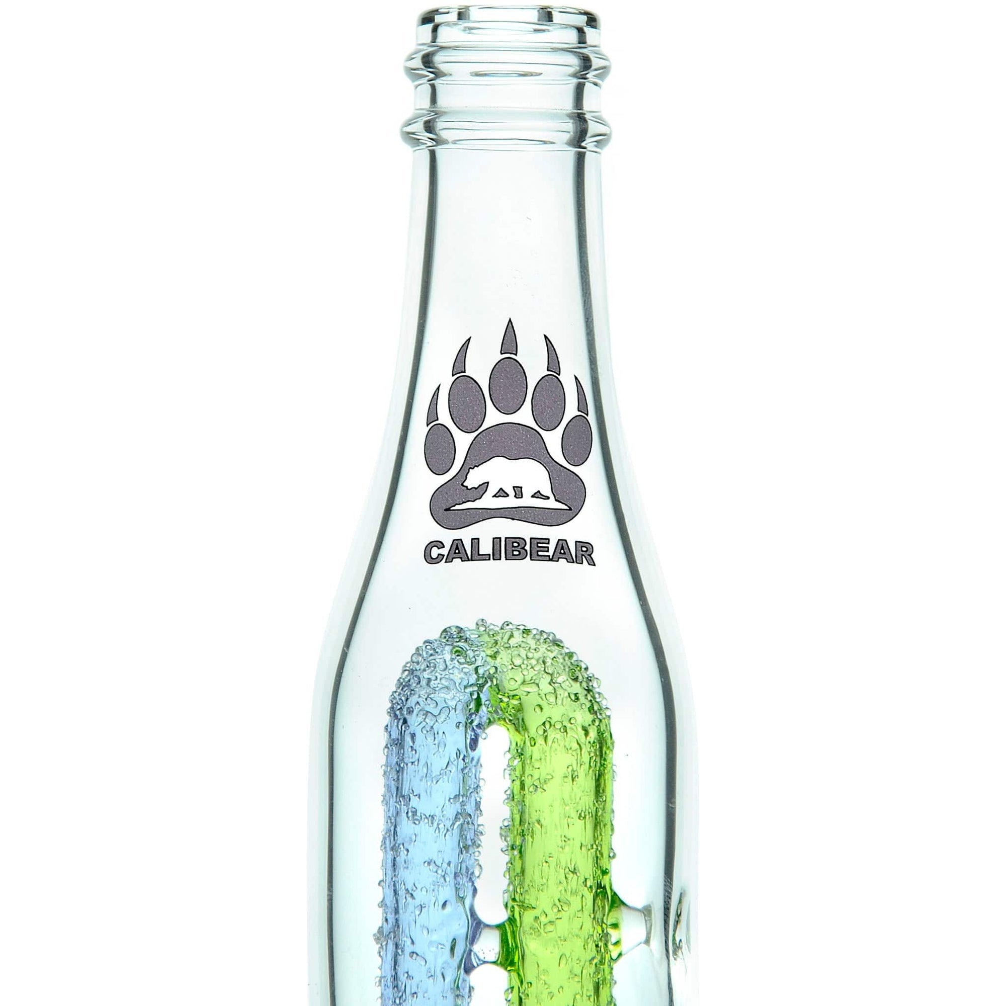 Bottle-Style Pinhole Perc Replacement Glass for Puffco Peak OG &amp; Pro | Calibear