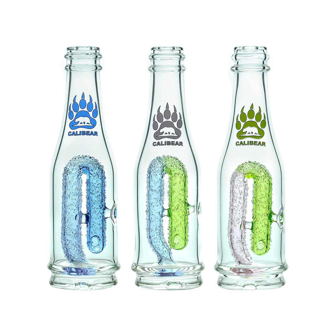 Bottle-Style Pinhole Perc Replacement Glass for Puffco Peak OG &amp; Pro | Calibear