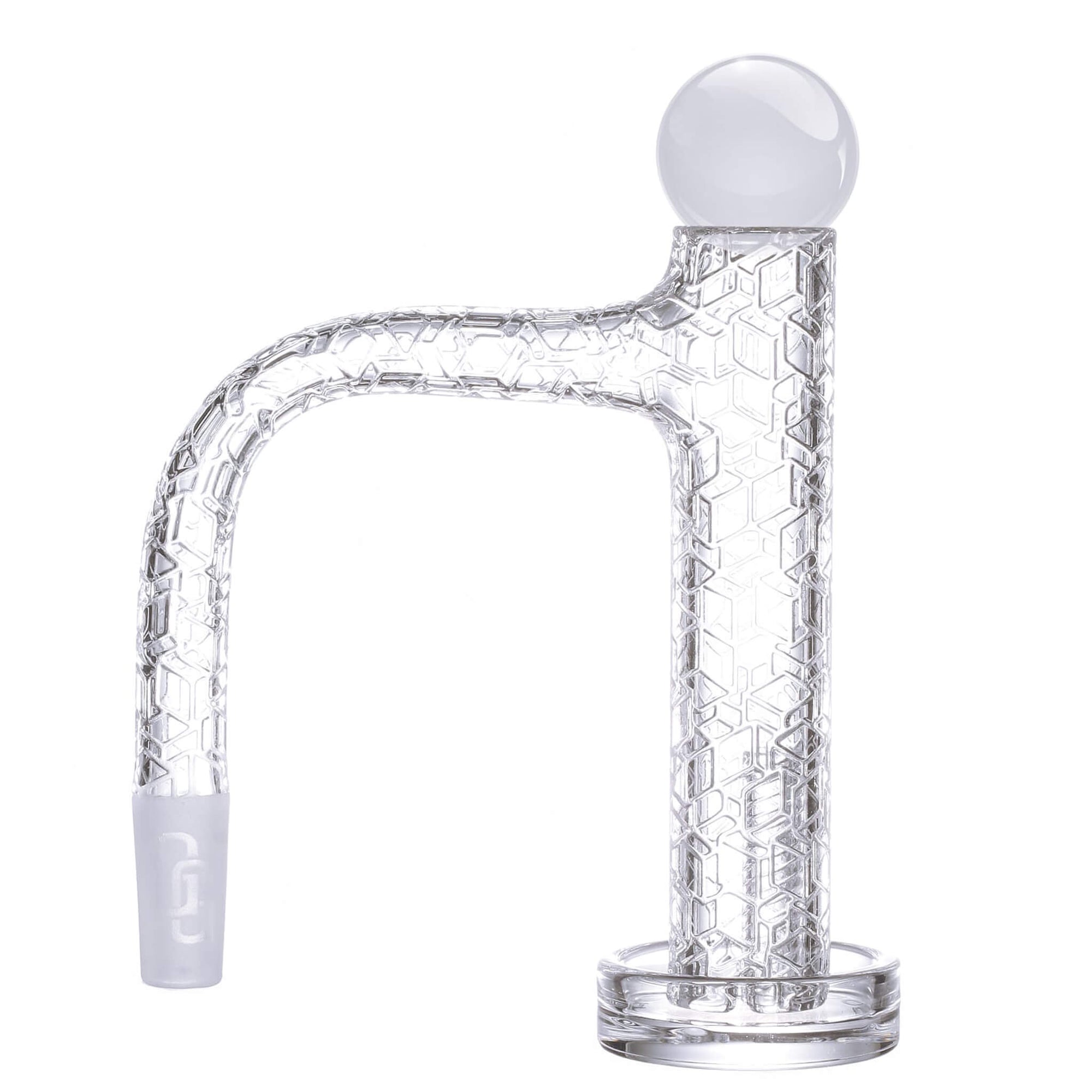 Engraved Control Tower Quartz Banger Kit | 10mm Male Tessellation Profile | GG