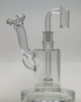 TAG - 5.50" Fixed Super Slit Froth Showerhead Sherlock Rig 44x4MM (10MM Female)