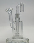 TAG - 5.50" Fixed Super Slit Froth Showerhead Sherlock Rig 44x4MM (10MM Female)