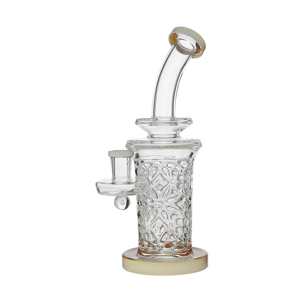Calibear Flared Helix Carved Dab Rig Series
