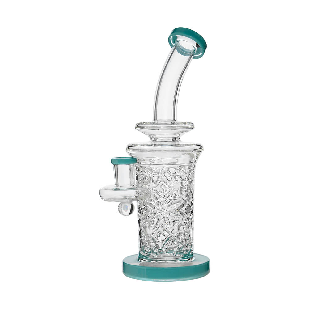 Calibear Flared Helix Carved Dab Rig Series