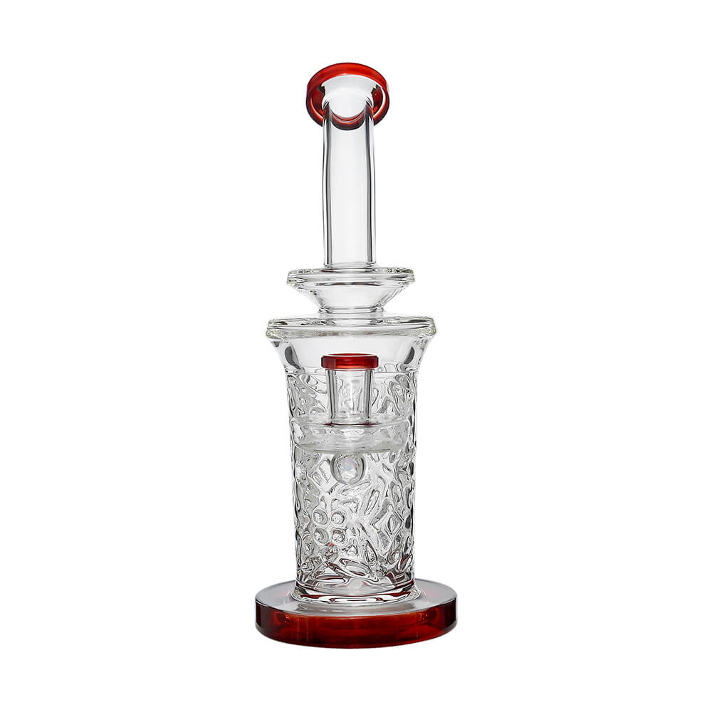 Calibear Flared Helix Carved Dab Rig Series