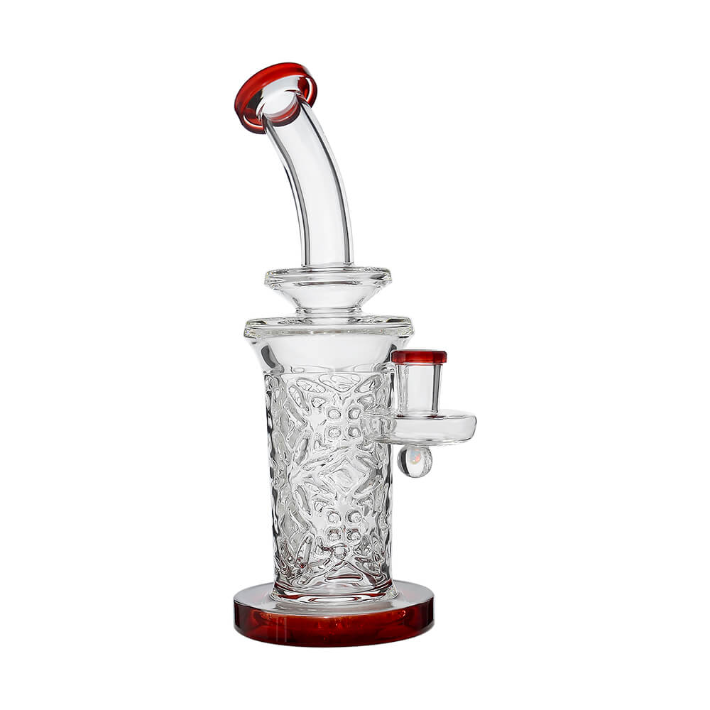 Calibear Flared Helix Carved Dab Rig Series