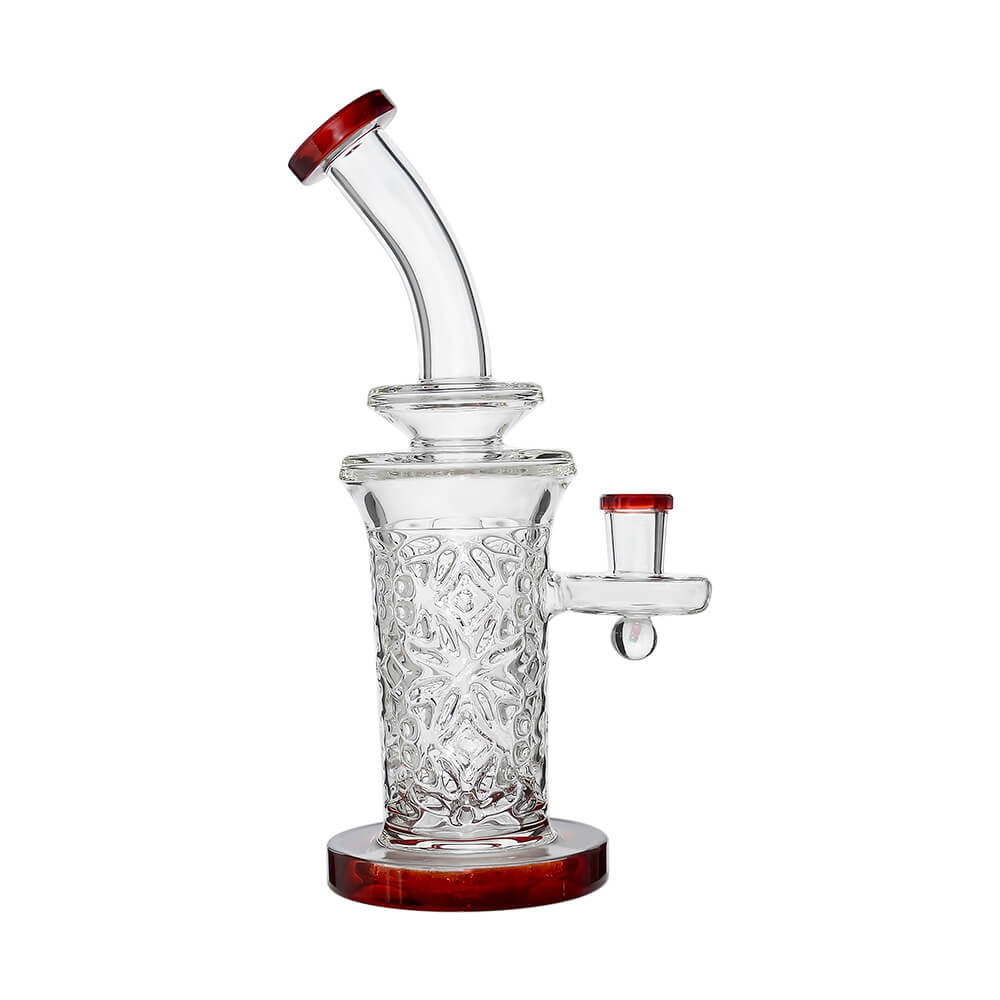 Calibear Flared Helix Carved Dab Rig Series