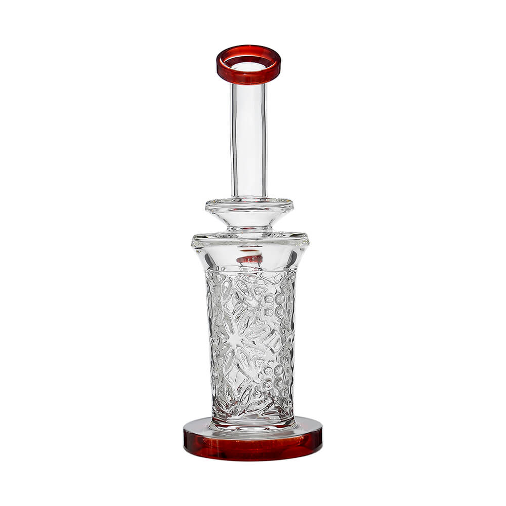 Calibear Flared Helix Carved Dab Rig Series
